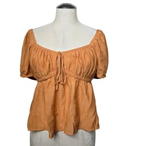 L.I.F.E Orange Cropped Top L